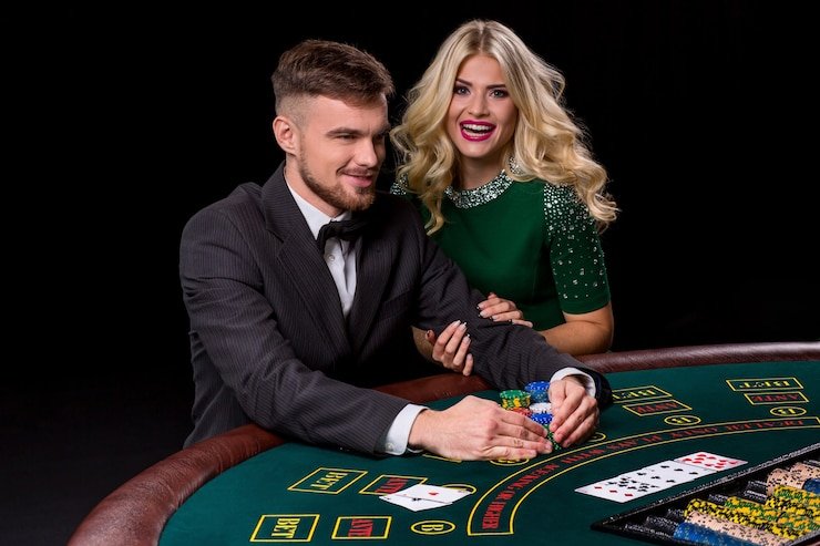 Live Super Sic Bo dealer rolling three dice in our studio.